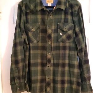 Roebuck Plaid Button Down Shirt